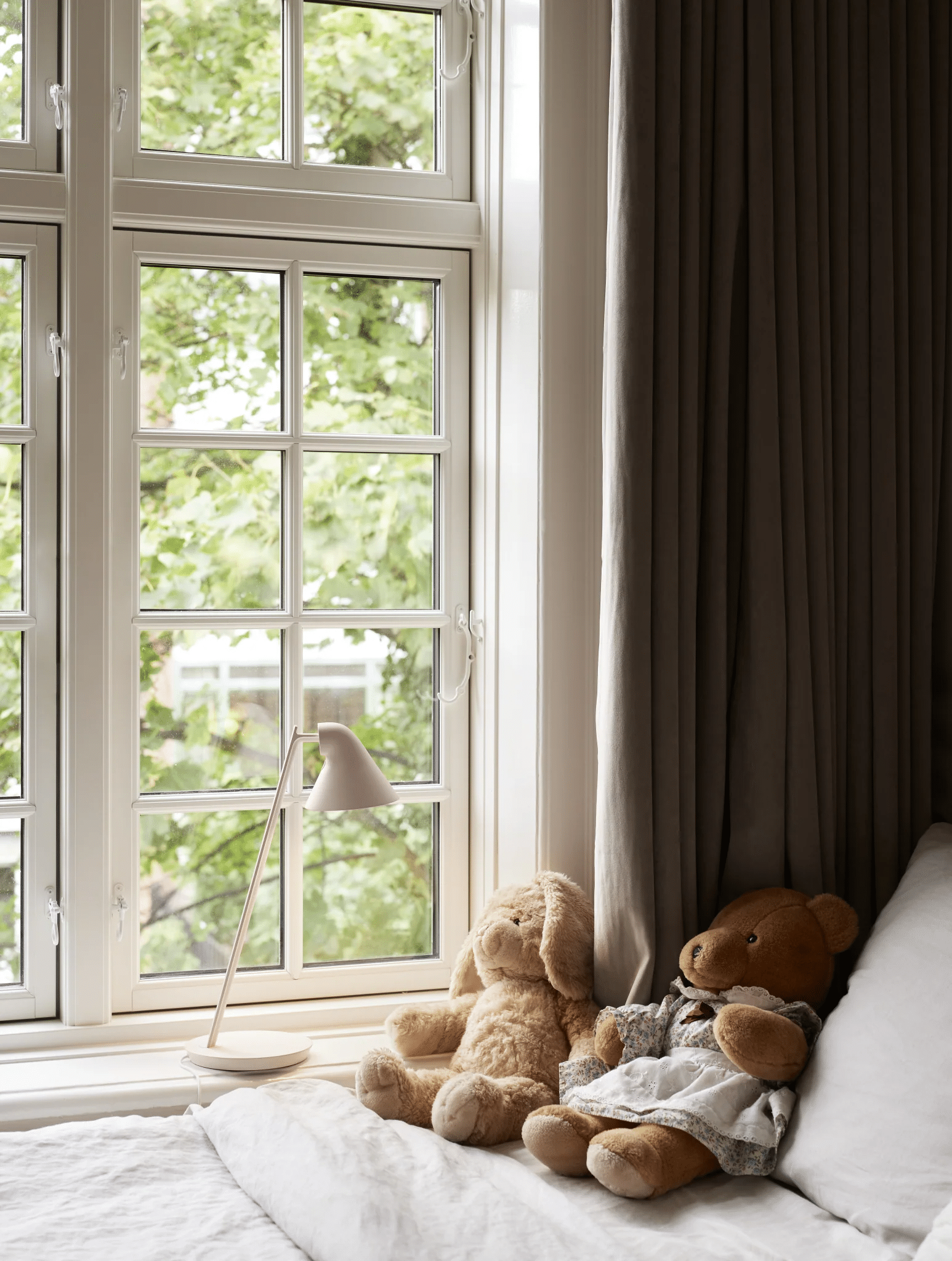 LOUIS POULSEN NJP MINI TAUPE BORDLAMPE - Billede 2
