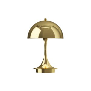 Panthella 160 Portable bordla brass metallisedmpe