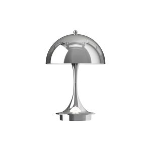 Panthella 160 Portable bordlampe high lustre chrome plated