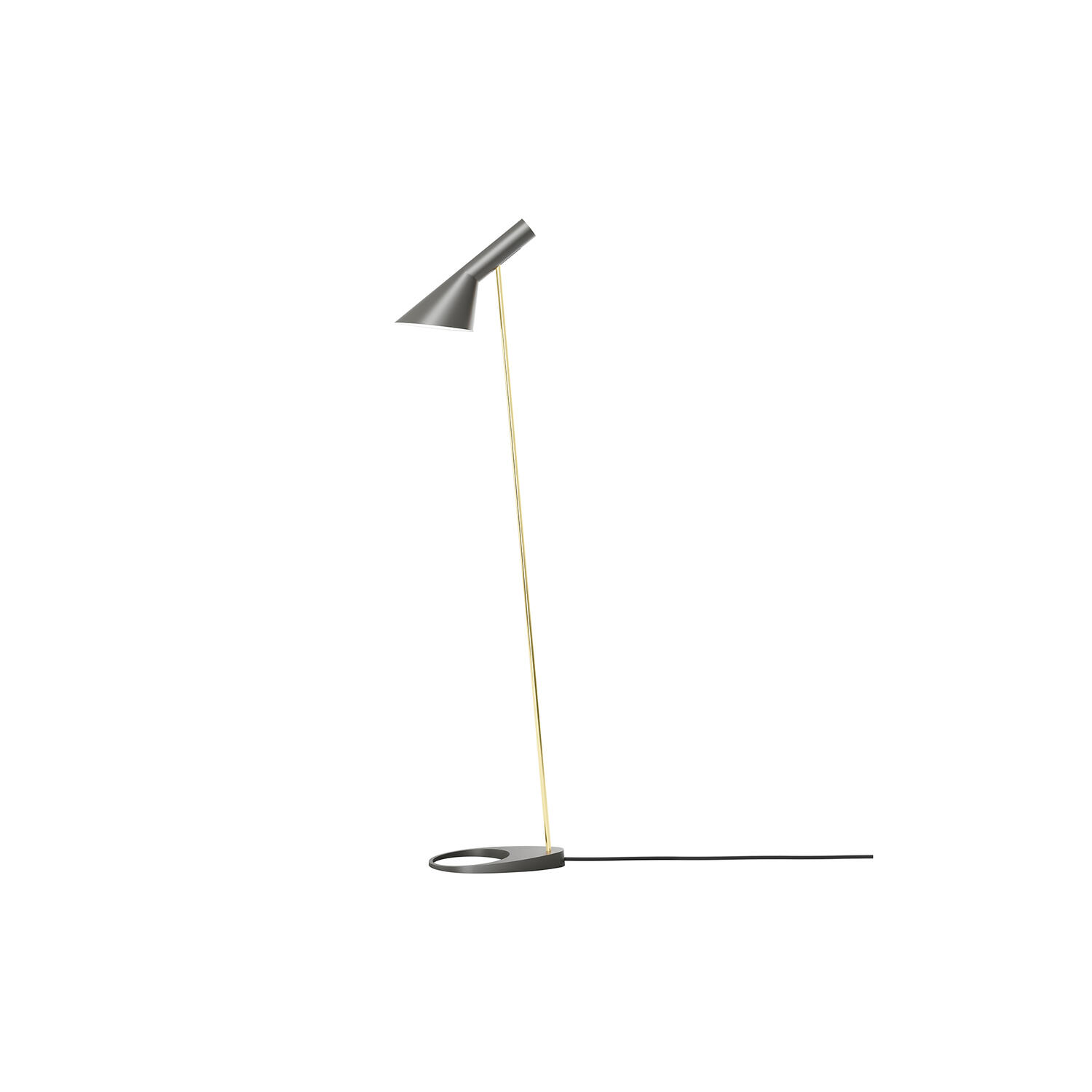 AJ gulvlampe brass/warm grey