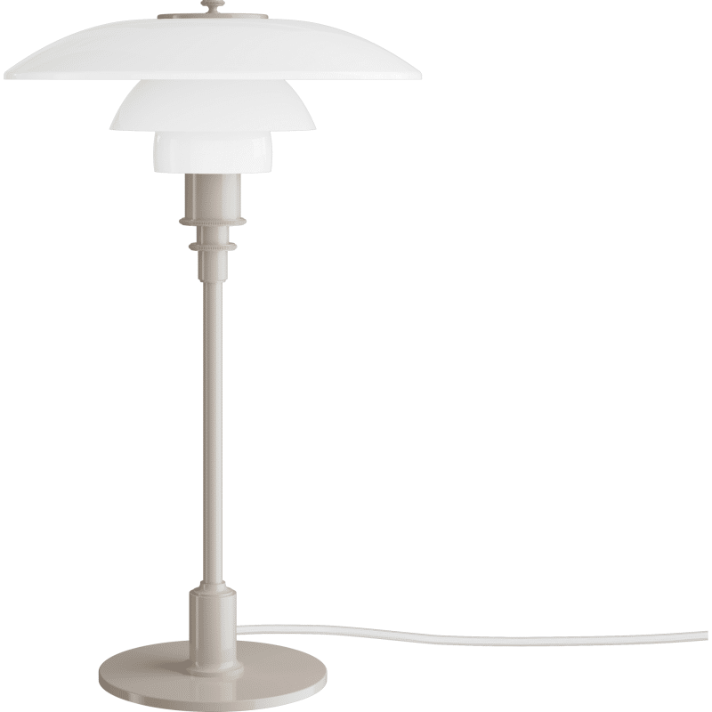 LOUIS POULSEN PH 3/2 GLOSSY BEIGE BORDLAMPE